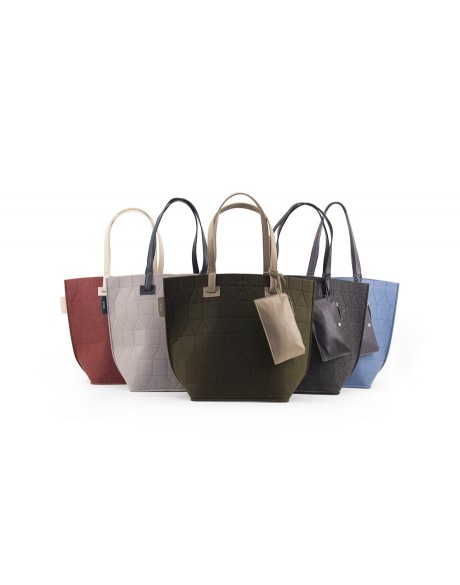 Tote bags - Shopping bag Feltbag + pouch de Rilla Go Rilla - 2