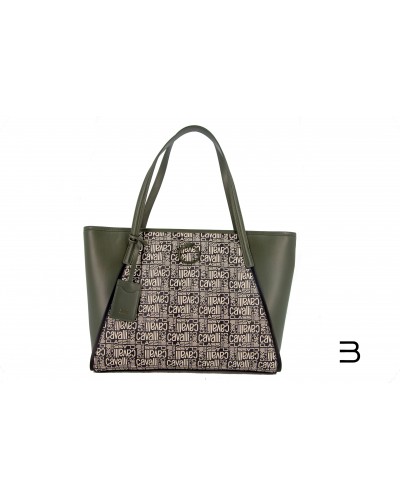 tote-bags - Medium Shopping Bag Monogram 004 Cavalli Class - 0