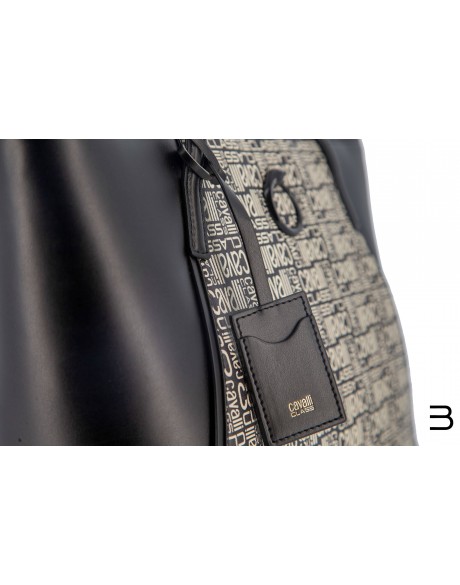 Tote bags - Medium Shopping Bag Monogram 004 Cavalli Class - 5